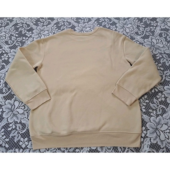 Unisex Sweatshirt Adult Size S Beige Yellowstone Graphic Long Sleeve Polyester - Picture 7 of 7